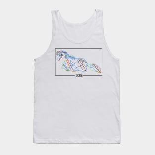 Gore Mountain Trail Rating Map Tank Top